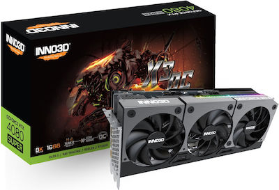 Inno 3D GeForce RTX 4080 Super 16GB GDDR6X X3 OC Grafikkarte