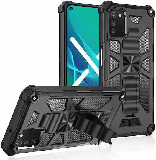 Erbord Back Cover Μεταλλικό Μαύρο (Galaxy A03s)