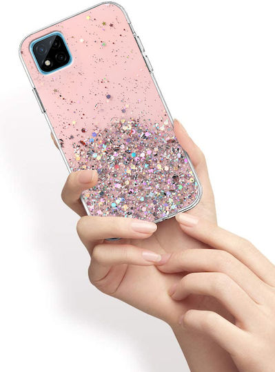 Erbord Back Cover Πλαστικό / Σιλικόνης Ροζ (Vivo Y21)