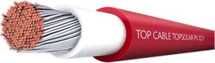 V-TAC Kabel 6mm 1m Rot VT-11829-1 1Stück