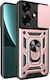 Infinix Back Cover Μεταλλικό Ροζ (Infinix Hot 30, CamShield Slide)