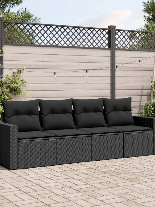 Canapea Cu Patru Locuri De Exterior Din Rattan ...