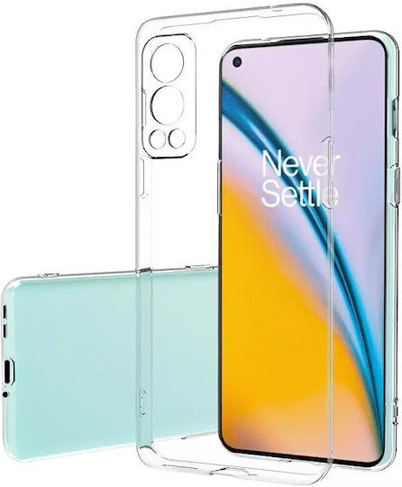 Erbord Задна корица Силикон Прозрачен (OnePlus Nord 2)