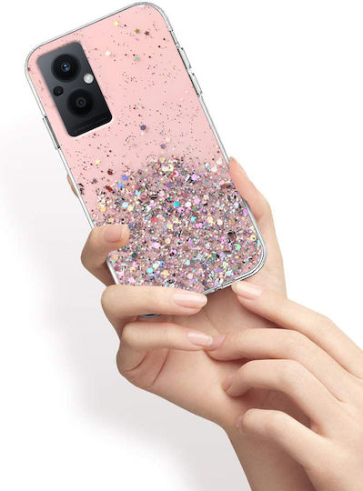 Erbord Back Cover Πλαστικό / Σιλικόνης Ροζ (Oppo Reno7 Lite)