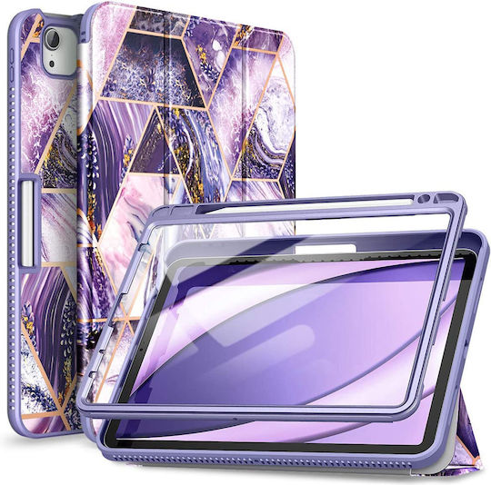 Suritch Flip Cover Lila für iPad Air 2020/2022 iPad Pro 2018 11" und iPad Pro 2020 11"