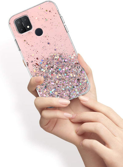 Erbord Back Cover Πλαστικό / Σιλικόνης Ροζ (Oppo A15 / A15s)