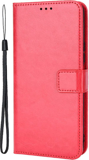 Crazy Horse Wallet Piele artificială / Plastic / Silicon Negru (Redmi Note 13 Pro 5G / Poco X6)