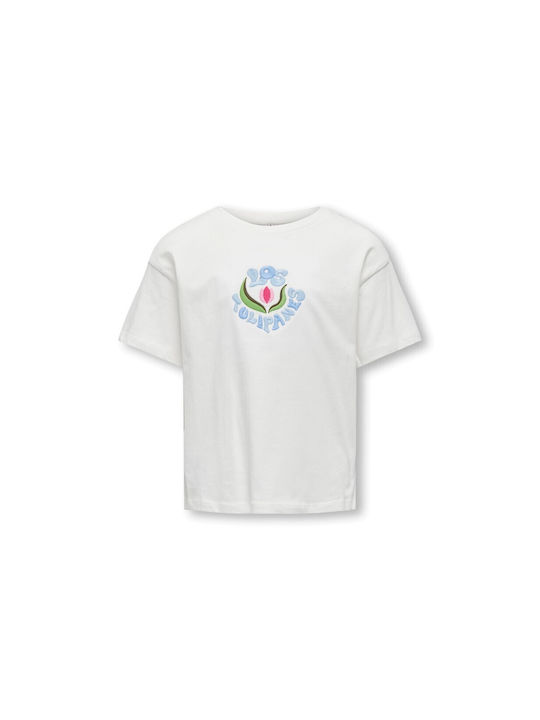 Kids Only Παιδικό T-shirt Άσπρο