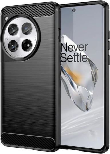HappyCase Back Cover Σιλικόνης Μαύρο (OnePlus 12)