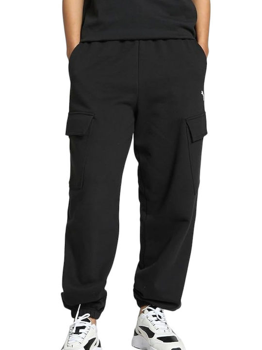 Puma Pantaloni de trening pentru femei Negru