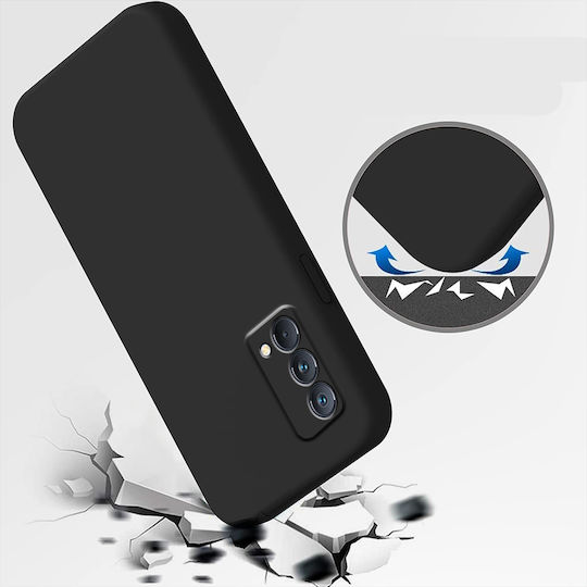 Erbord Back Cover Σιλικόνης Μαύρο (Realme GT Master)