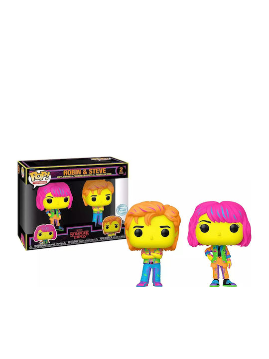 Funko Pop! Television: Stranger Things - Robin & Steve (black