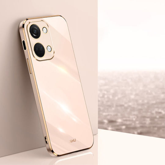 Umschlag Rückseite Metallisch Rosa (OnePlus Nord 3)