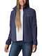 Columbia Women's Cardigan with Zipper Navy Blue