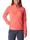 Columbia Women's Cardigan with Zipper Pink