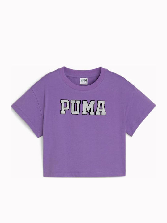 PUMA T-shirt Μωβ