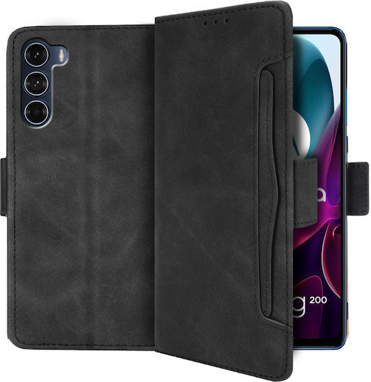 Buchen Sie Synthetisches Leder / Kunststoff / Silikon Schwarz (Moto G200)