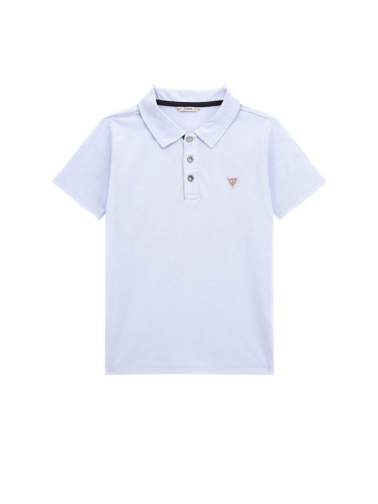 Guess Παιδικό Polo Κοντομάνικο Γαλάζιο