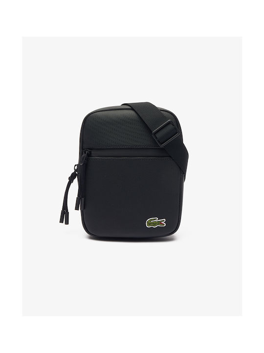 Lacoste Flat Herrentasche Sling Schwarz