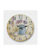 Artifact Wall Clock Wooden Beige Ø30cm