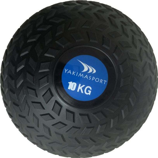 Yakimasport Μπάλα Slam 25cm , 10kg σε Μαύρο Χρώμα