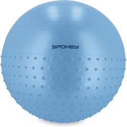 Spokey Half Fit Μπάλα Pilates 55cm , 1kg σε Μπλε Χρώμα Spokey Half Fit Μπάλα Pilates 55cm , 1kg σε Μπλε Χρώμα