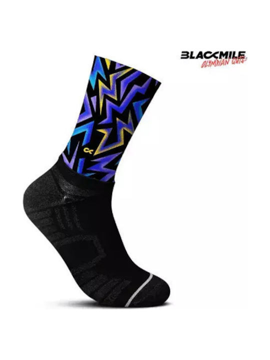 Blackmile Aero Performance Zeus Laufsocken Schwarz