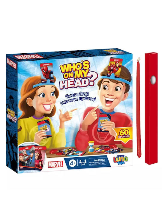 Luna Easter Candle Tabletop Game Who Is On Your Head With Marvel Heroes For 4+ Years Luna