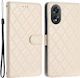 Binfen Diamond Lattice Wallet Δερματίνης Μπεζ (...