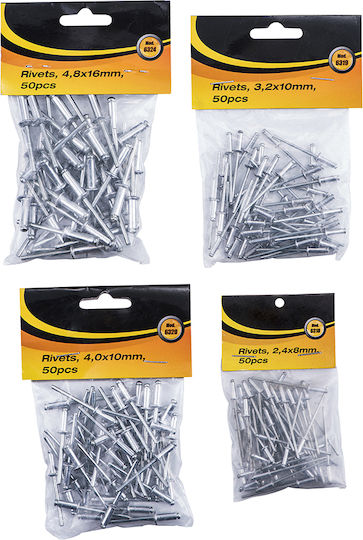 Kseibi Aluminum Rivet 4/10mm 50pcs
