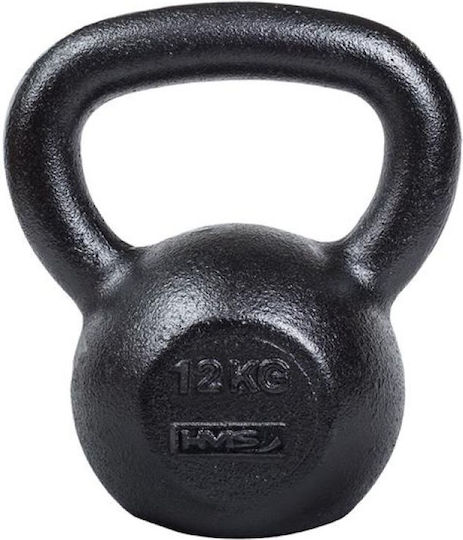 HMS Kzg12 Kettlebell от Чугун 12кг Черен