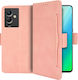 Infinix Book Δερματίνης / Πλαστικό / Σιλικόνης Ροζ (Infinix Note 12 5G)