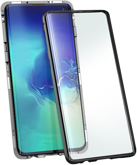 Erbord Back Cover Tempered Glass / Πλαστικό Μαγνητικό Μαύρο (iPhone 11 Pro Max)
