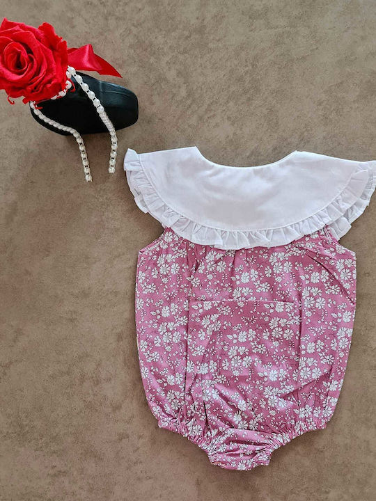 Maibella Kids Babystrampler Ärmellos Rosa