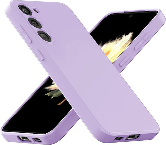 Back Cover Σιλικόνης Μωβ (Galaxy S23)