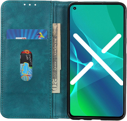 Book Δερμάτινο Πράσινο (Huawei Mate 50 Pro)
