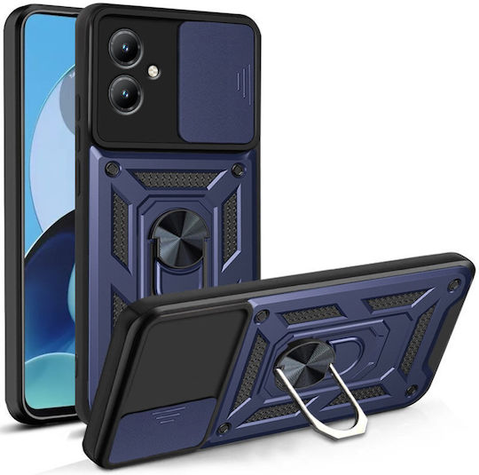 Back Cover Metalic Albastru (Moto G14)
