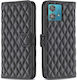 Binfen Diamond Lattice Портмоне От Изкуствена К...