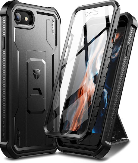 Dexnor 360 Full Cover Negru (iPhone 8/7)