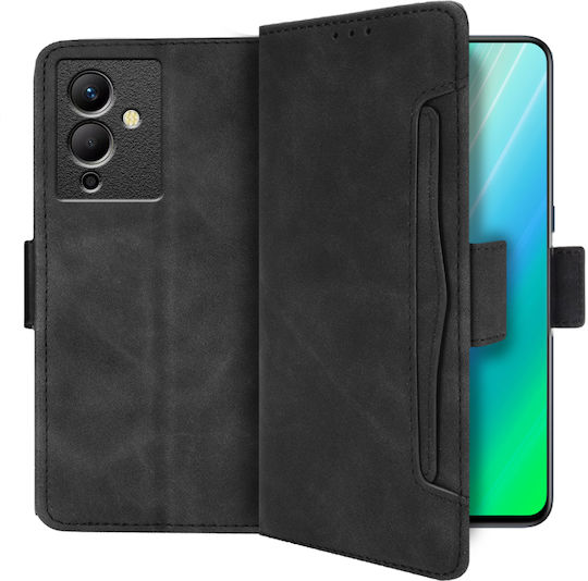 Infinix Book Synthetic Leather / Plastic / Silicone Black (Infinix Note 12 5G)