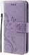 Erbord Book Piele artificială / Plastic / Silicon Violet (iPhone 8/7)