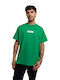 Converse T-shirt Bărbătesc cu Mânecă Scurtă Verde