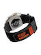Erbord Armband Leder Schwarz (Apple Watch 1/2/3/4/5/4/5/6/7/8/SE/ULTRA)