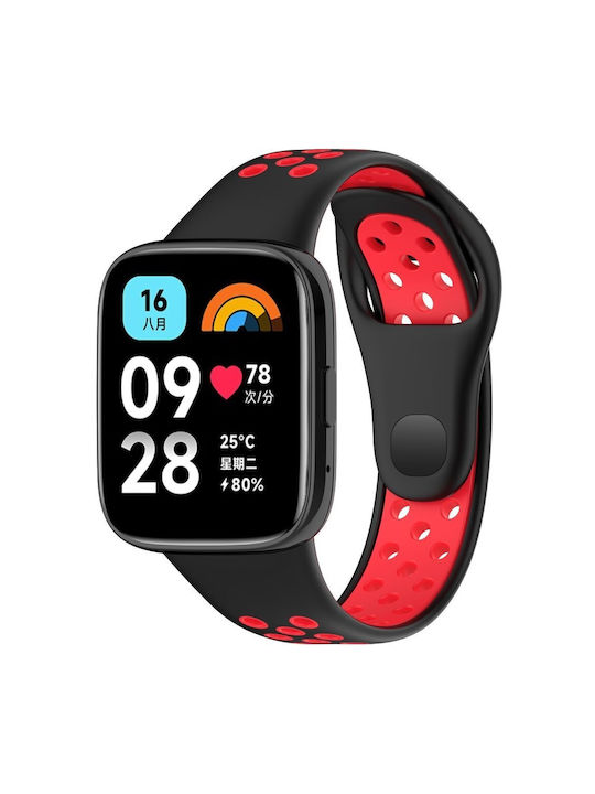 Curea Silicon Negru (Redmi Watch 3 Active )