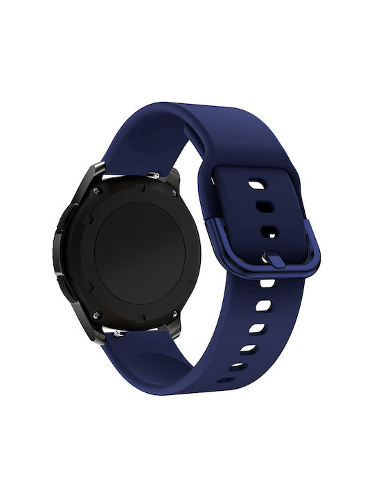 Hurtel Armband Silikon Blau (TYS Smartwatch-Band, universal 20mm)