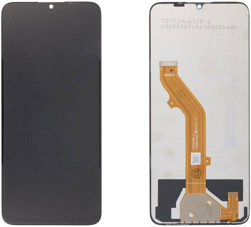 Οθόνη με Μηχανισμό Αφής για TCL 40 SE Black (Μαύρο)