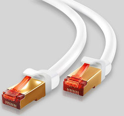 Ibra 600MHz U/FTP (STP) Cat.7 Καλώδιο Ethernet 20m Λευκό