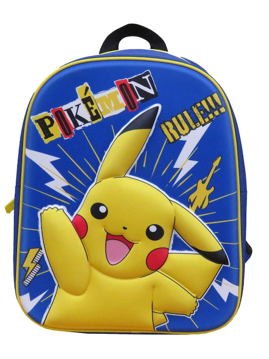 Pokemon Ghiozdan Gradinita Pikachu School Bag Backpack Kindergarten Multicolored