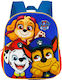 Paw Patrol Σχολική Τσάντα Πλάτης Νηπιαγωγείου Μπλε