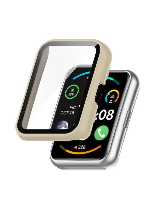 Πλαστική Θήκη σε Μπεζ χρώμα για το Huawei Watch Fit / Fit SE